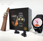 2 In 1 HI - FI Wireless Earphones Men Smart Watch - Zambeel