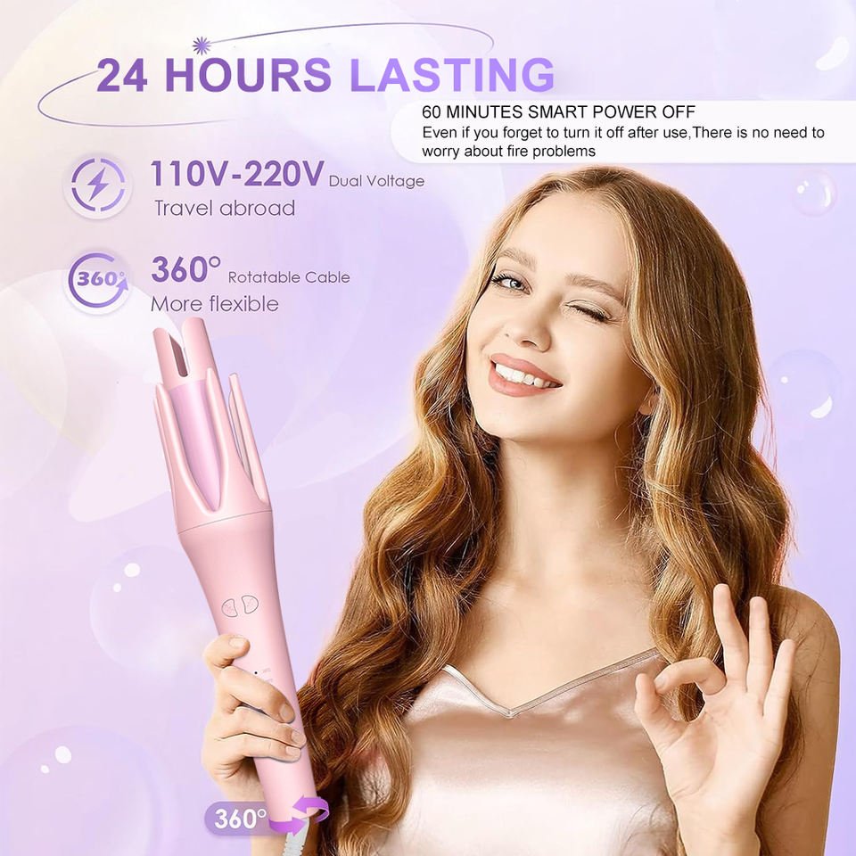 Automatic Hair Curler Stick - Zambeel