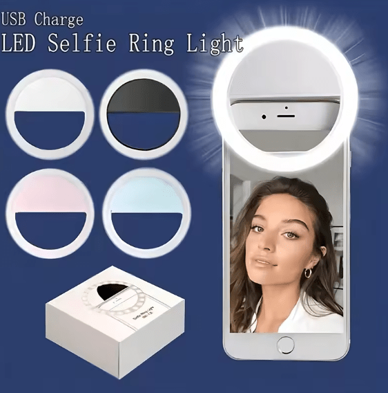 Clip - On Selfie Ring Light - Zambeel