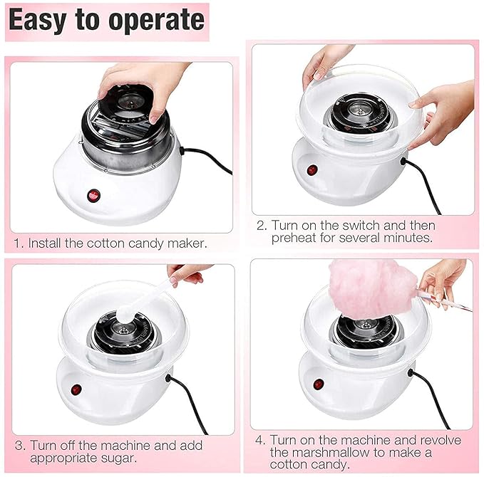 Cloud Mini Cotton Candy Maker - Zambeel